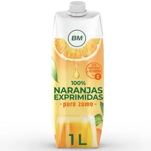 Zumo de naranja 100% 1 l