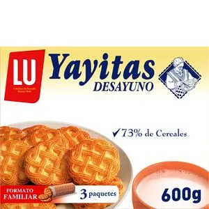 Galletas Yayitas desayuno 600 g
