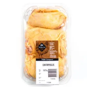 Contramuslo de pollo campero bandeja (550 g aprox)