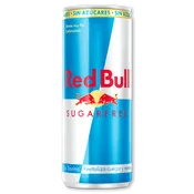 Bebida energética Red Bull sin azúcar lata