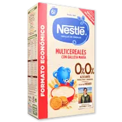 Papillas multicereales Nestlé con galleta Maria