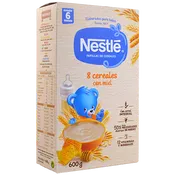 Papillas Nestlé 8 cereales con miel