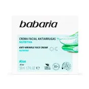 Babaria crema antiarrugas aloe vera.