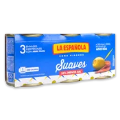Aceitunas rellenas anchoa la Española suaves paq. de 3 u. de 50 g