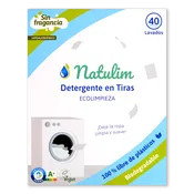 Tiras detergente Eco Natulim sin fragancia