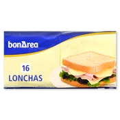 Queso fundido en lonchas 16 u.