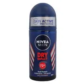 Nivea desodorante men dry impact roll-on.