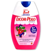 Dentífrico 2 en 1 fresa Licor del Polo junior