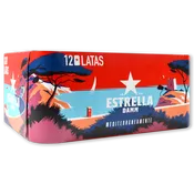 Cerveza Estrella Damm paq. de 12 latas de 33 cl