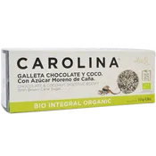 Galletas bio integral Carolina con chocolate y coco