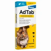ADTAB 48 mg COMPRIMIDOS MASTICABLES PARA GATOS (>2,0¿8,0 kg)