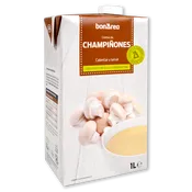 Crema de champiñones