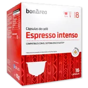 Cápsulas de café espresso intenso molido