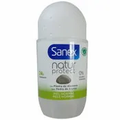 Sanex desodorante natur protect normal roll-on.