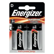 Pila Alkalina PowerD LR20 1,5V BP2 Energizer