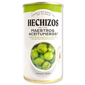 Aceitunas verdes partidas Maestros Aceituneros en aliño tradicional