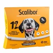 SCALIBOR COLLAR, Caja con 1 collar blanco de 65 cm