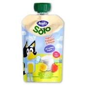 Puré yogur, platano y fresa Hero Solo