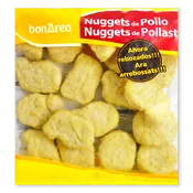 Nuggets de pollo rebozados