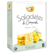 Galletas saladas de Camprodon Birba sabor aceitunas