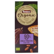 Chocolate negro 90% cacao criollo-forastero Torras orgánico