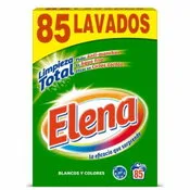 Elena maleta detergente ropa blanca y de color