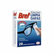 Bref toallitas limpia gafas.