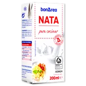 Nata líquida uht 18% para cocinar