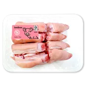 Manos de cerdo partidas