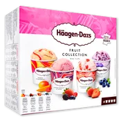 Helado mini tarrina Häagen-Dazs fruit obsessions paq. de 4 u.
