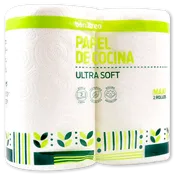 Papel de cocina 2 capas 200 servicios