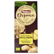 Chocolate negro con maca & jengibre Torras organic
