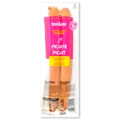 Salchicha cocida picante con vacuno 2 u