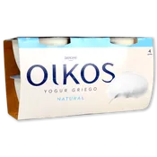 Yogur griego Danone natural paq. 4 u.