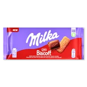 Chocolate con leche Milka con galleta Biscoff