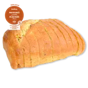 Pan con maíz y semillas de calabaza