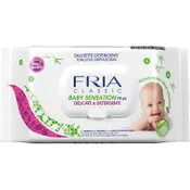 Fria toallitas infantiles.