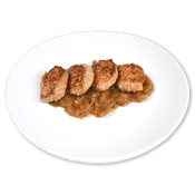 Mini hamburguesa cebolla caramelizada