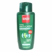 Kerzo champú caída cabellos grasos.