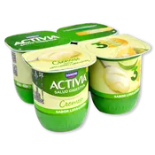 Yogur cremoso activia Danone lima limón 4 u. de 115 g