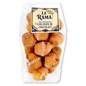 Mini madalenas con chips de chocolate El Obrador de Francisco