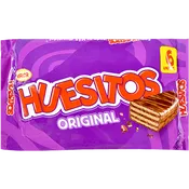 Barritas de barquillo de barquillo con chocolate Valor Huesitos paq. de 6 u.