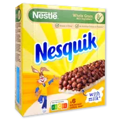 Barrita de cereales con chocolate Nesquik 6 u. de 25 g