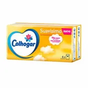 Colhogar pañuelos blancos clásico 6uds