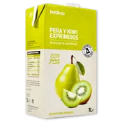 Zumo de pera y kiwi