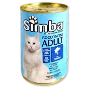 Comida para gato albondigas con atún Simba lata