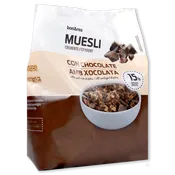Muesli crujiente con chocolate paquete
