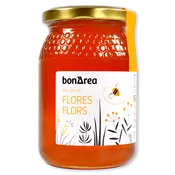 Miel de flores bote de cristal