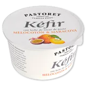 Kefir con melocotón y maracuyá el Pastoret