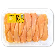 Filete de pechuga de pollo amarillo